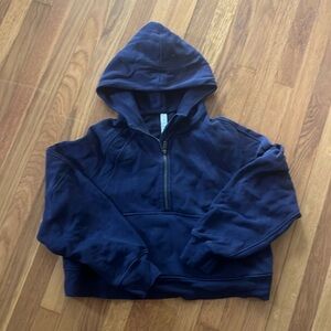 Lululemon Cropped Scuba Navy